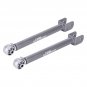 Front Upper Lower Adjustable Control Arms 0-6" For Jeep Wrangler JK 07-10 2WD