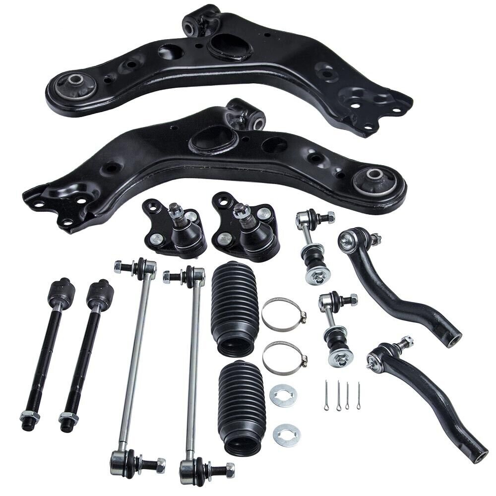 14Pcs Front Lower Control Arm & Sway Bar End Links for Toyota RAV4 2006 - 2014