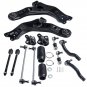 14Pcs Front Lower Control Arm & Sway Bar End Links for Toyota RAV4 2006 - 2014