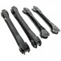 4pcs Rear Upper Lower Control Arms Left & Right for Jeep Wrangler 1997 1998-2006