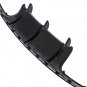 Carbon Fiber Rear Bumper Diffuser Shark Fin for Mercedes Benz W204 C63 AMG 08-11