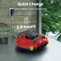 Swimming Pool Cleaner Robot Cordless Vacuum Automatic with 2.5h Quick Charge