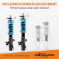 Maxpeedingrods COILOVER DAMPER KIT FOR MINI CLUBMAN R55 07-14 w/ CAMBER PLATES