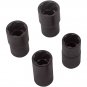 5pcs Twist Socket Set Wheel Lug Nut & Lock Remover Tool 17mm 19mm 21mm 22mm
