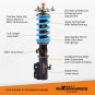 MaXpeedingrods 24 Way Damper Adjustable Coilover Kit For Toyota Celica 2000-2006