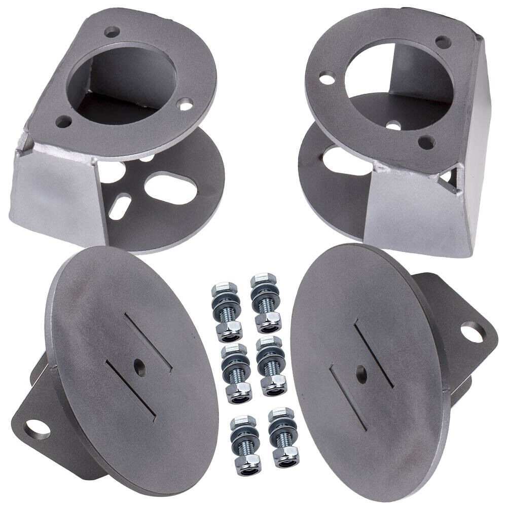 Front Bolt On Air Ride Bag Brackets For Ford Crown Victoria 2003-2012 Steel