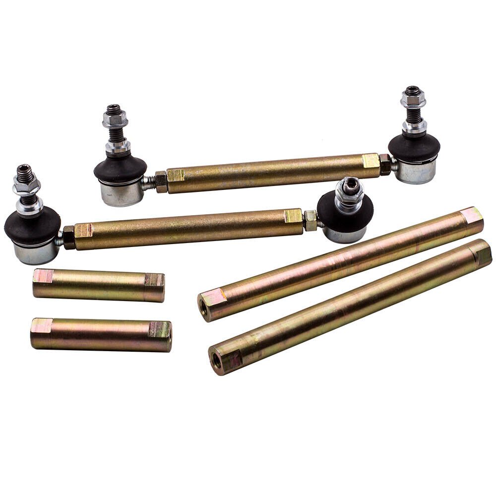 New Front Adjustable Sway Bar End Links For BMW E46 + M3 Brand New