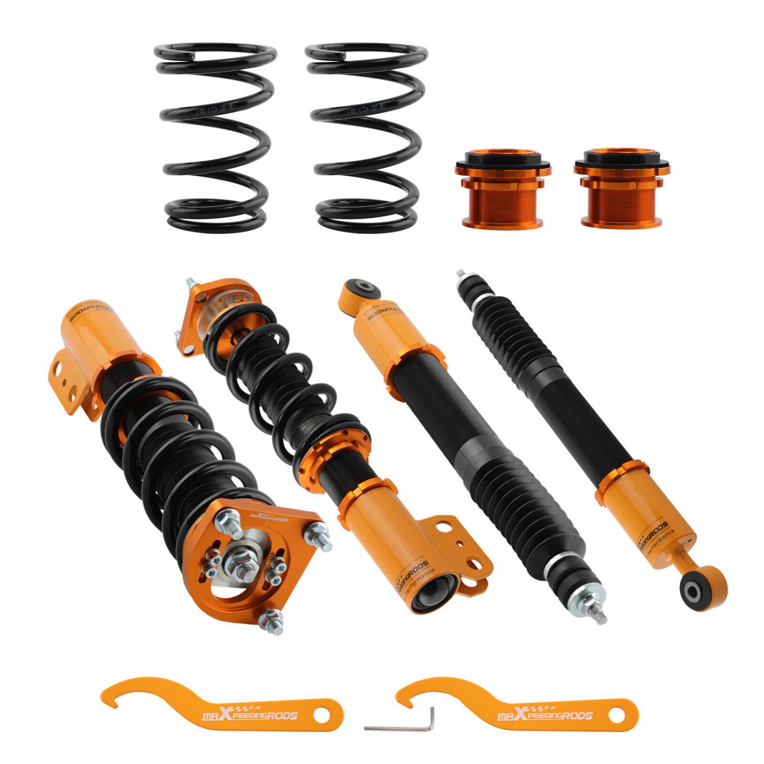 MaXpeedingrods Coilovers Suspension Lowering Kit for Ford Mustang 1994-2004
