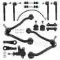 15pcs Front Upper Control Arms For 1993-1999 2000 Chevy GMC C2500 C3500 SUBURBAN