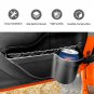 Front Door Storage Pockets Water Bottle Cup Holder for Jeep Wrangler JK 11-17