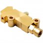 Brake Proportioning Valve Disc Drum for GMC Front Disc Rear Brake Brass