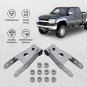 2''-3" Drop Shackles Kit for Chevy Silverado GMC Sierra 1500 1988-2018 Steel