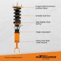 24 Way Damper Adjustable Coilover Suspension Kit for Nissan 350Z Z33 03-08