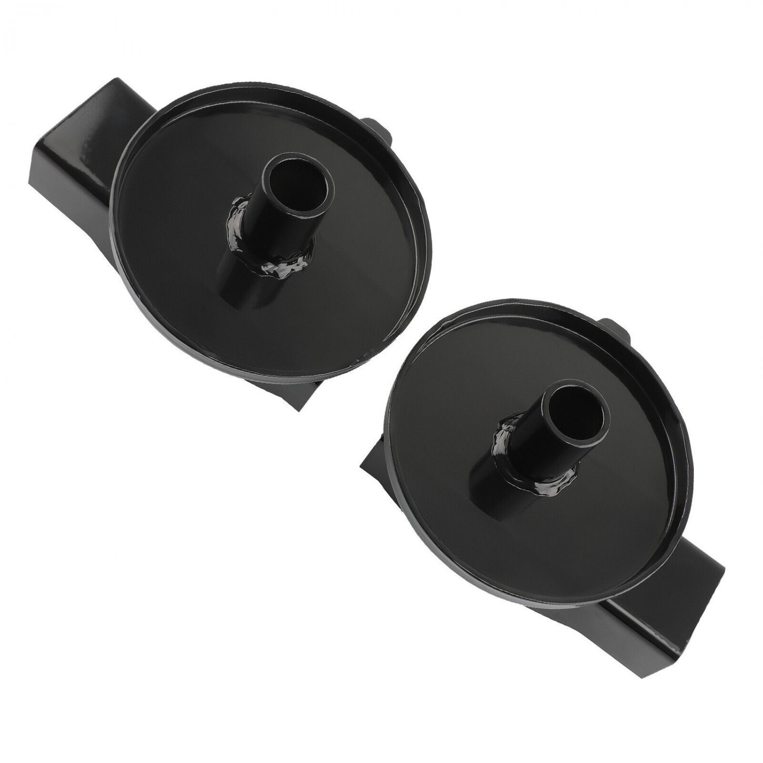 Pair Rear Upper Coil Spring Bucket Mount Perch Retainers for Jeep Wrangler TJ