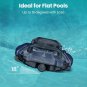 Cordless Robotic Automatic Pool Cleaner Vacuum Rechargeable Self-Parking