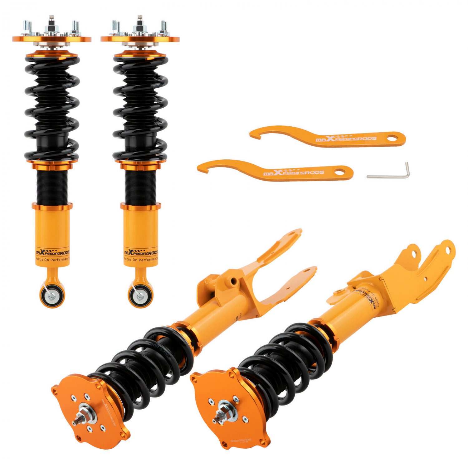 MaXpeedingrods Street Coilovers Strut Shock Absorber for Porsche CAYENNE 02-10