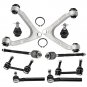 10x Front Control Arm Ball Joint Tie Rod Sway Bar Links for Hummer H3 2007-2010