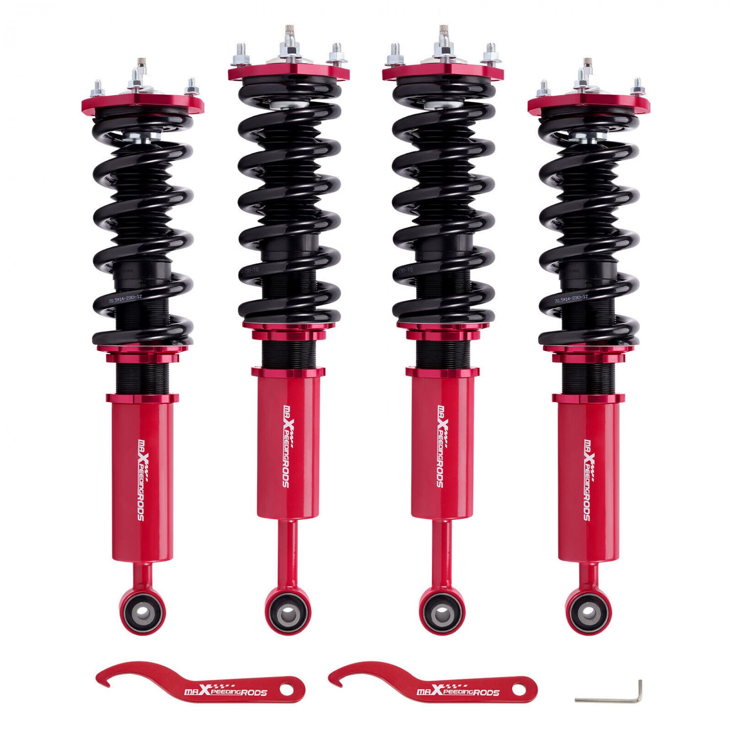 Coilover 24 Way Adjustable Shock Suspension Kit for LEXUS IS300 2000-2005
