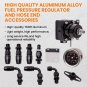 Universal Adjustable Fuel Pressure Regulator Kit 100psi Guage AN-6 Fitting New