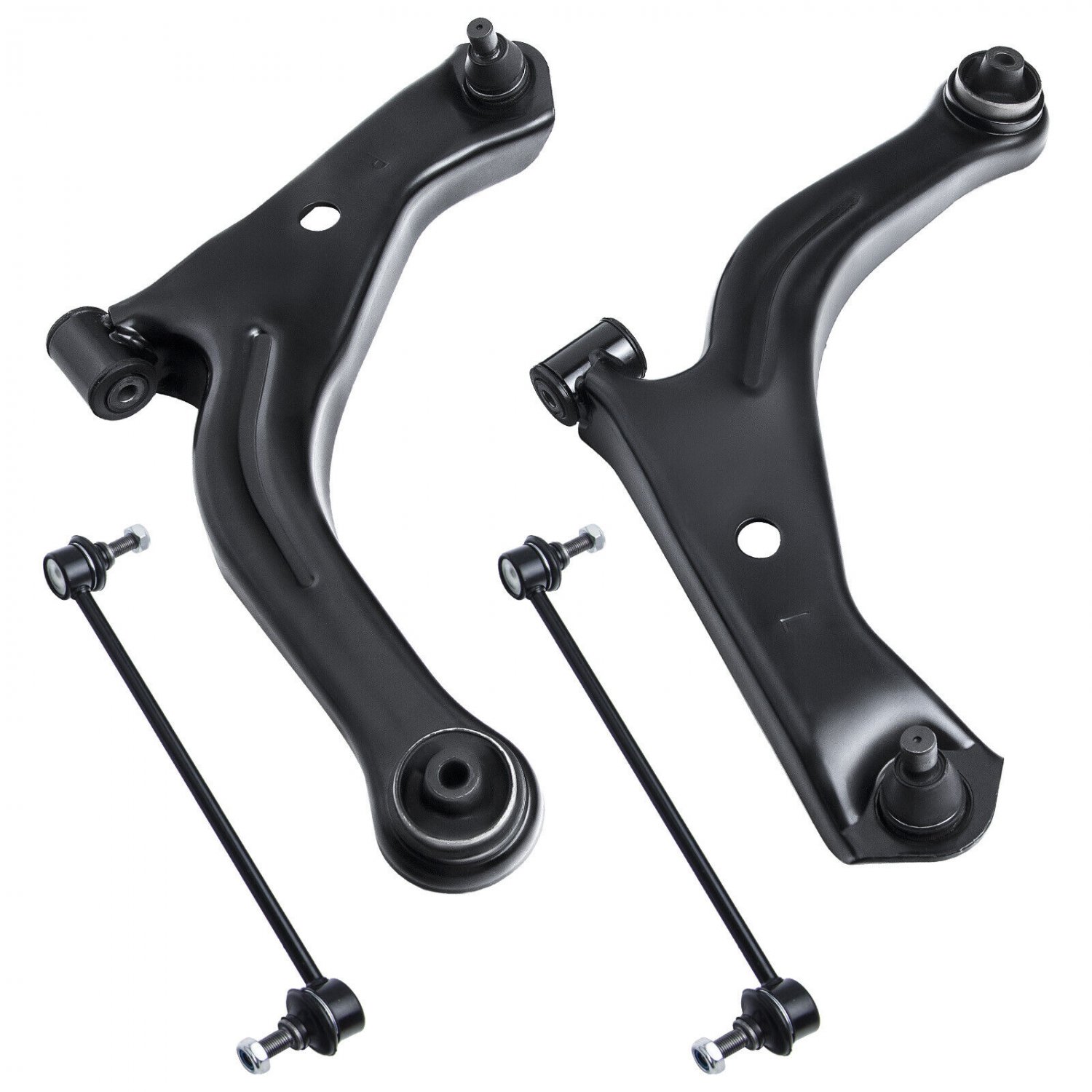4Pcs Front Lower Control Arms w/Ball Joint Sway Bar for Mercury Mariner 05-11