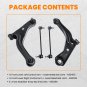 4Pcs Front Lower Control Arms w/Ball Joint Sway Bar for Mercury Mariner 05-11