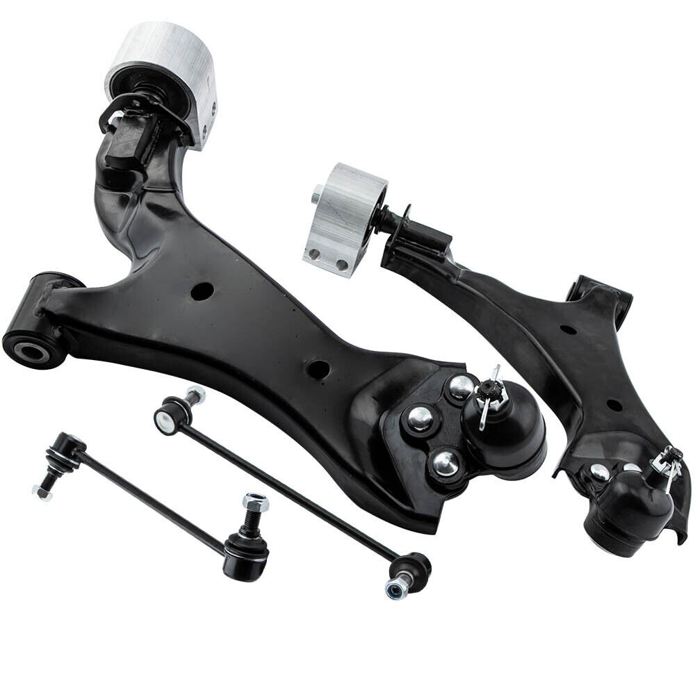 4Pcs Front Lower Control Arm w/Ball Joint Sway Bar Links For Chevy Equinox 10-17