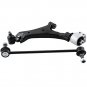 4Pcs Front Lower Control Arm w/Ball Joint Sway Bar Links For Chevy Equinox 10-17