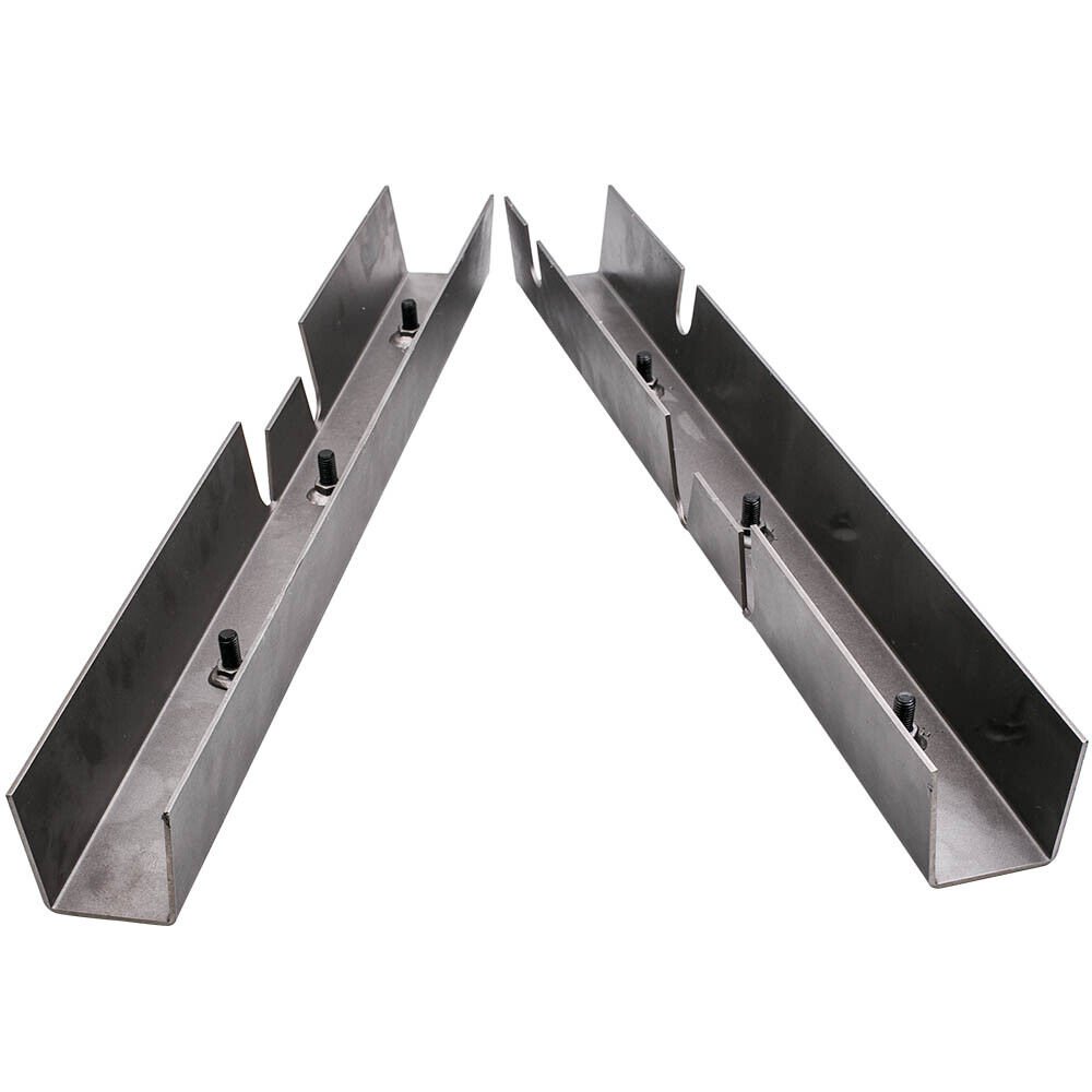 Left & Right Center Skid Plates Rust Repair Frame for Jeep Wrangler YJ 1987-1995
