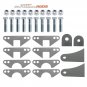 Weld On Parallel 4 Link Suspension Kit Rat Truck 5 Bars Rear New