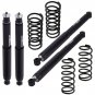maXpeedingrods 2" Lift Kit Coil Springs + Shocks For Nissan Patrol GQ Y60 GU Y61
