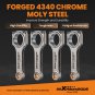 H-Beam ARP 2000 Bolts & 4x Connecting Rods For Toyota 1ZZ-FE 1ZZ/2ZR-FE 1.8L