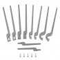 Rapid Tongs bundle Kit With Scroll Tongs V-Bit Tongs Slot Jaw Tong Set