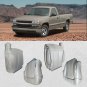 Leather Seat Cover Gray For Chevy Silverado GMC Sierra 1999 2000-2001-2002