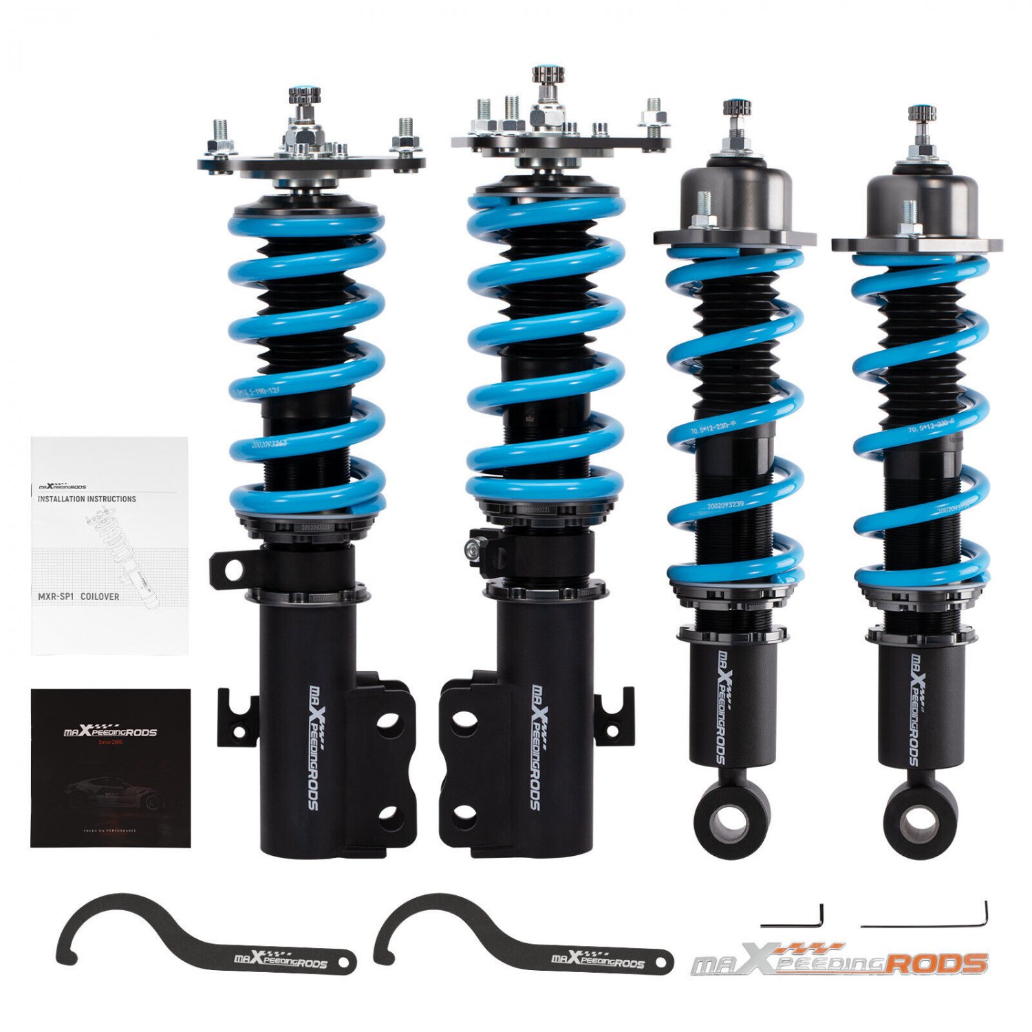 MaXpeedingrods 24 Step Damper Coilover Lowering Kit For Toyota Corolla 2003-2008