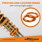 Street Coilovers Adjustable Height Suspension Kits For VW Golf Jetta I Caddy MK1