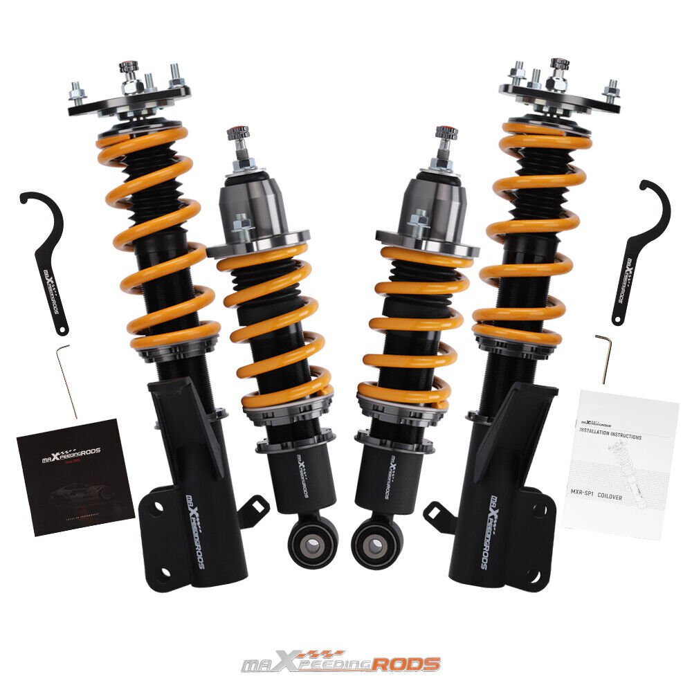 24 Click Damper Coilovers Lowering Kit For Honda Civic DX/EX/GX/HX/LX/Si 01-05