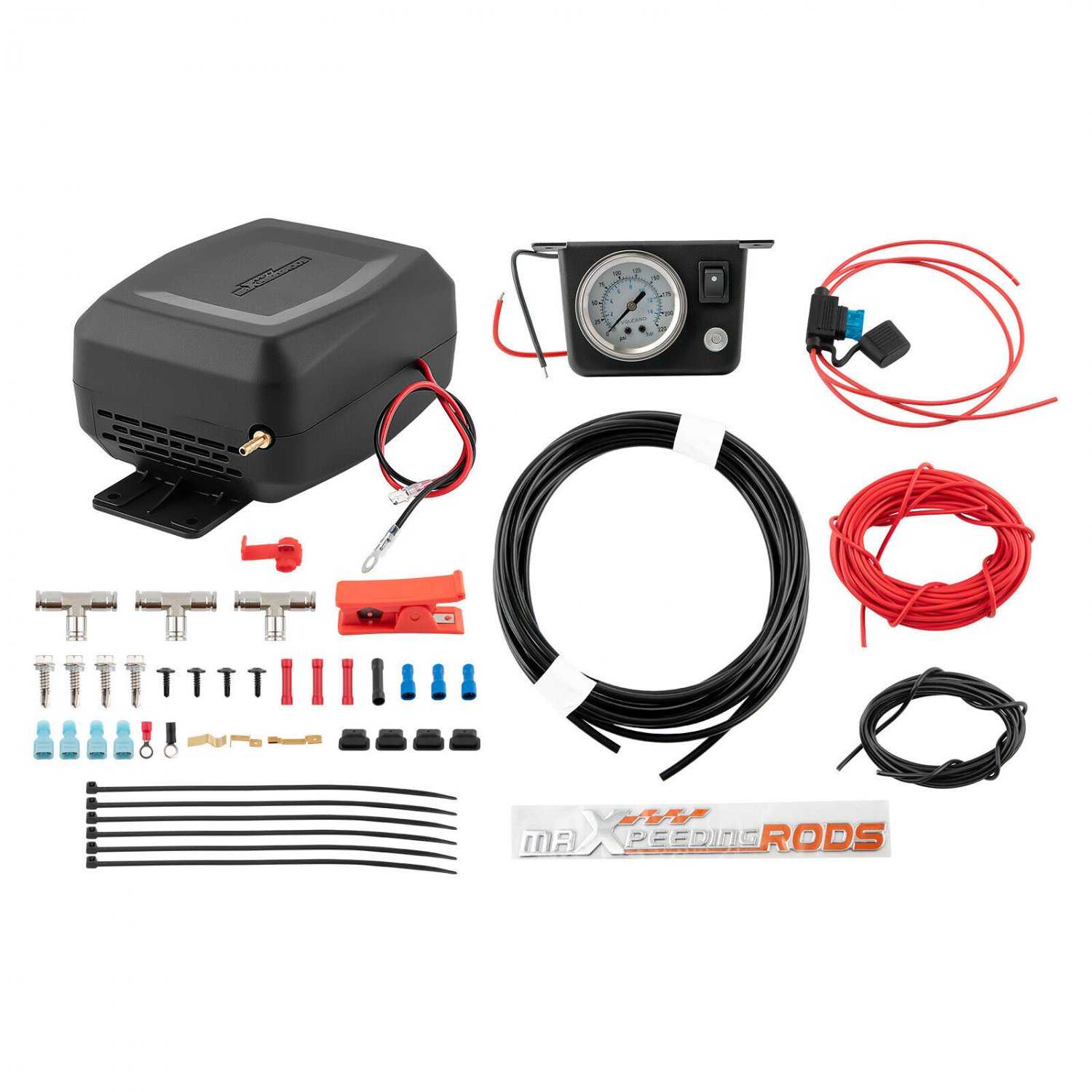 Air Suspension Controller Kit 100 psi Max For GMC Sirra 1500 2500 Dodge ram 1500