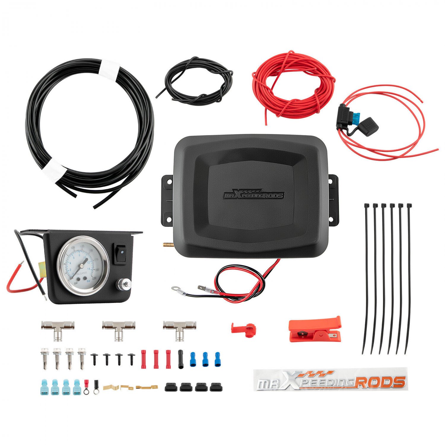Air Suspension Controller Kit 120 psi Max For GMC Sirra 1500 2500 3500