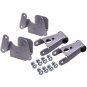 Rear 4" Lowering Drop Kit Shackle Hanger Fit Dodge D100 D150 Ram Charger 72-93
