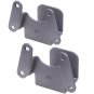 Rear 4" Lowering Drop Kit Shackle Hanger Fit Dodge D100 D150 Ram Charger 72-93