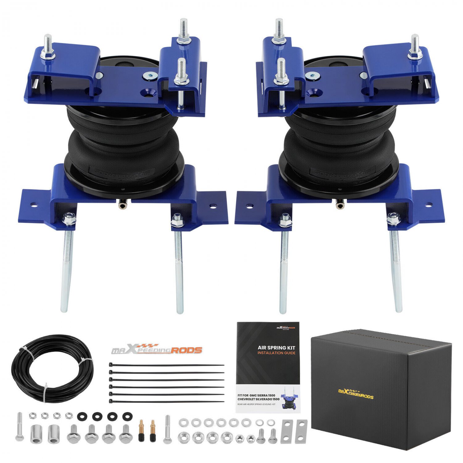 Air Suspension Spring Kit Rear For GMC Sierra 1500 1500 4WD/RWD 2019 - 2024