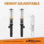 Front+Rear Coilover Struts Shocks Absorber For BMW 3 series E46 99-05 Adj height