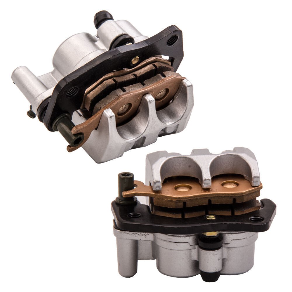 Front Left Right Brake Caliper Set For Yamaha Rhino 660 450 YXR 660 2004-09