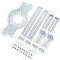 14"-22" Wheel Fitment Simulator Tool Tire Size Fit Test Measuring Mockup 5-Lug