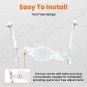 14"-22" Wheel Fitment Simulator Tool Tire Size Fit Test Measuring Mockup 5-Lug