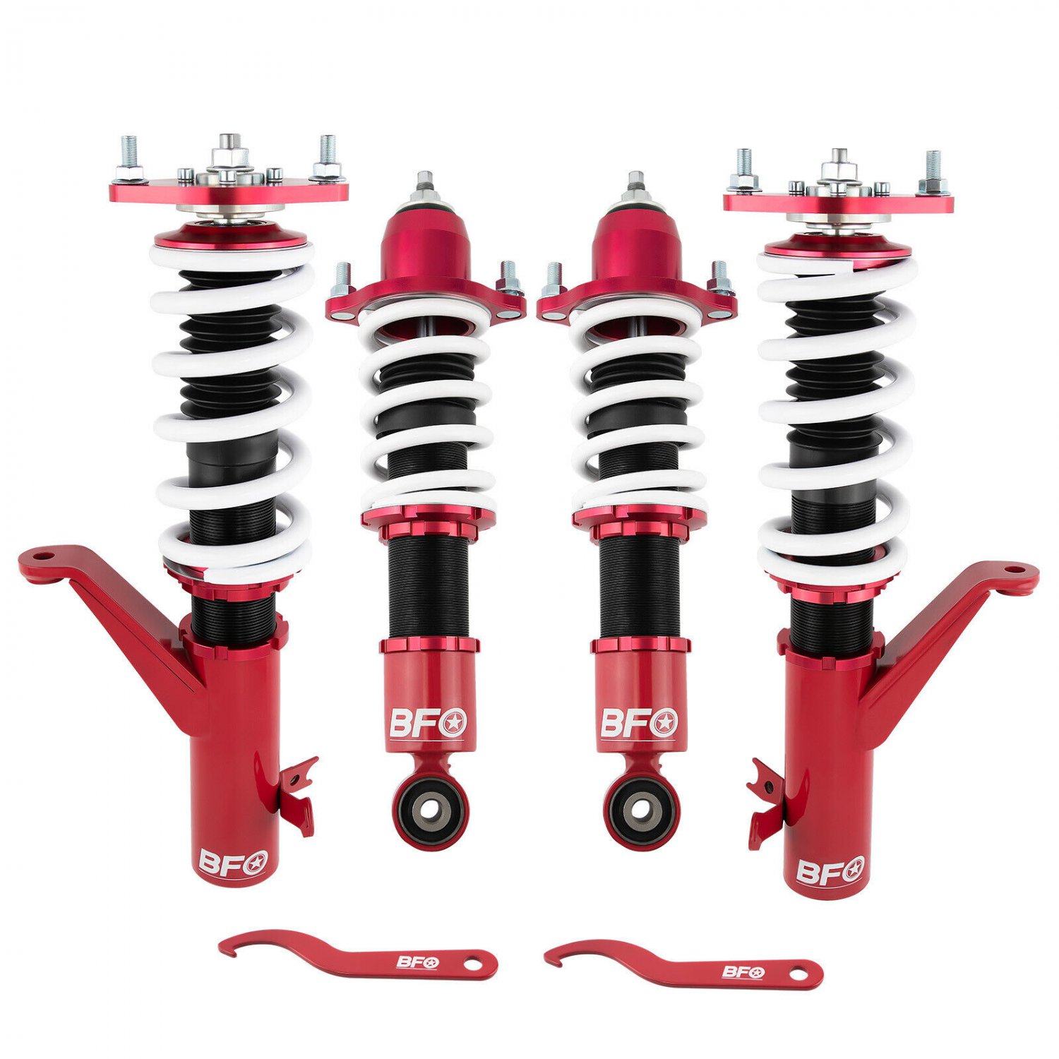 BFO Coilovers Shocks Kit for Honda Civic & SI 2001 2002 2003 2004 2005 EM2