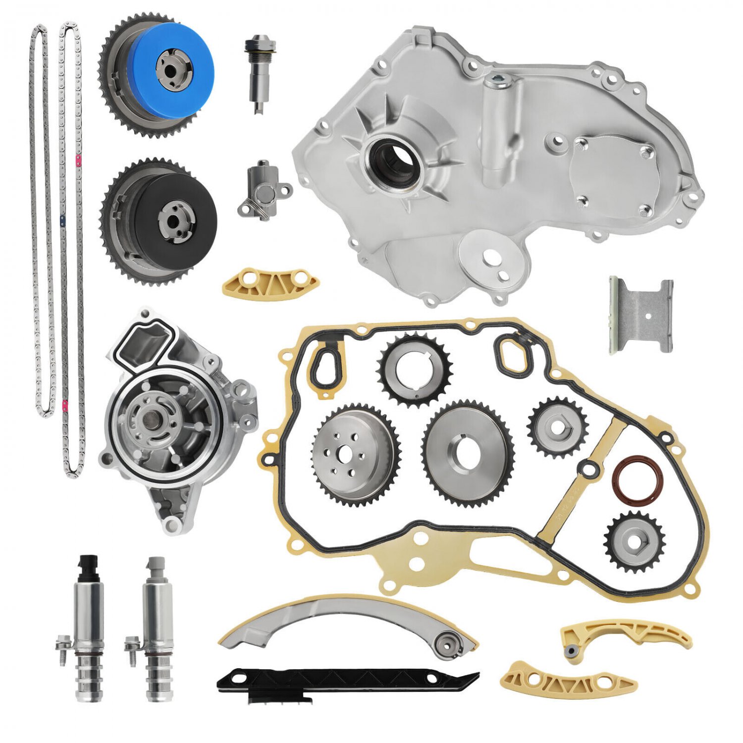 Timing Chain Water Pump Oil Pump Kit For BUICK VERANO 2.4L GMC TERRAIN CHEVROLET