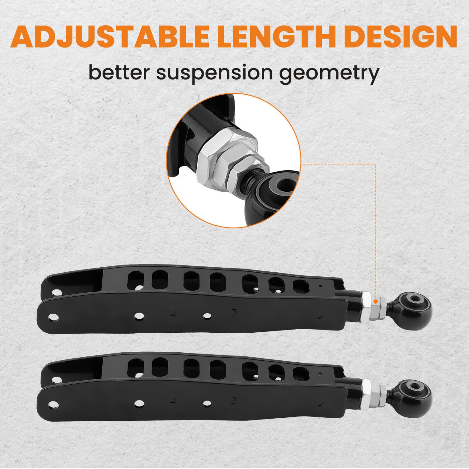 Adjustable Rear Lower Control Arms for  Scion FR-S Subaru BRZ Crosstrek 2013-