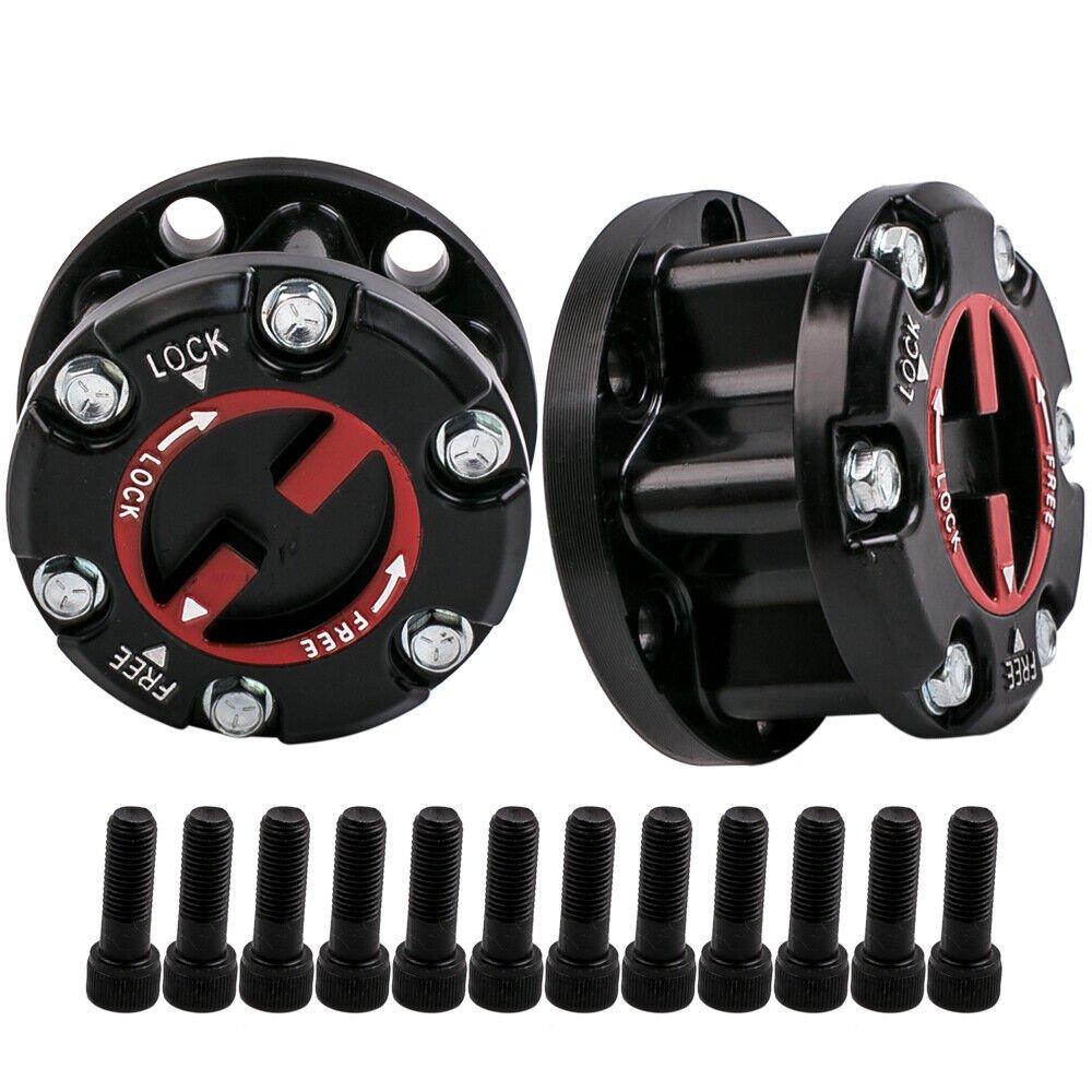 2 Front Locking Hubs for Isuzu Trooper D-max Holden TF Rodeo 1987-2002
