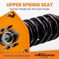 24 Click Damper Coilover Suspension Kit For Nissan Sentra 2007-12 Shock+Springs